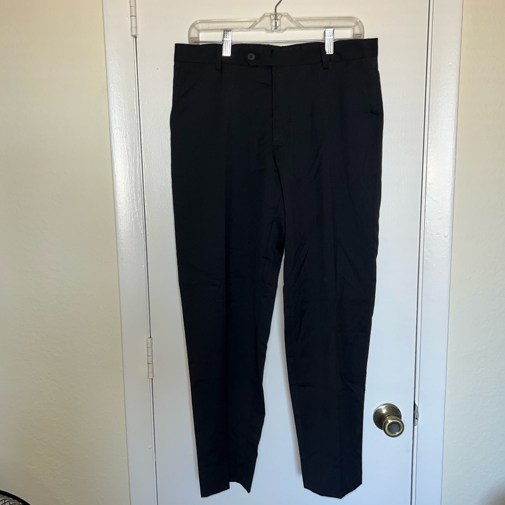 PRONTO UOMO Black Dress Pants